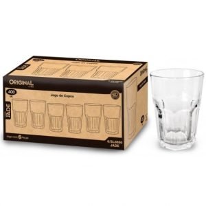 COPO 400 ML LINHA JADE JOGO C/6 SL0866