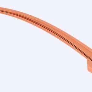 PUXADOR ZAMAC ZM 5015 160MM ROSE AKROSUL