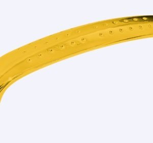 PUXADOR ZAMAC DZ 60 ALCA NOBRE COMP. 175MM DOURADO AKROSUL