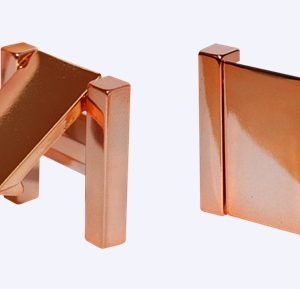 PUXADOR ZAMAC GANGORRA 32MM ROSE AKROSUL