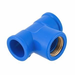 TEE AZUL BUCH LAT 20 X 1/2 PLASTILIT F.22013