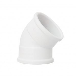 JOELHO ESGOTO 45  40 MM   FORTLEV