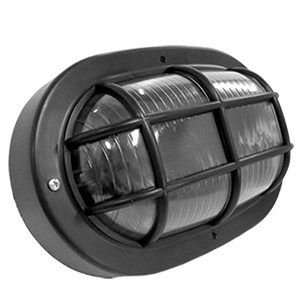 LUMINARIA TARTARUGA PRETA 60W ILUMI I.1611