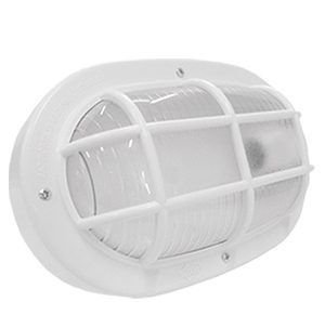 LUMINARIA TARTARUGA BRANCA 60W ILUMI I.16110