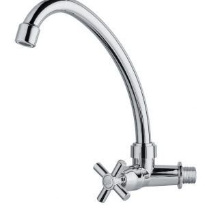 TORNEIRA PAREDE BICA MOVEL BAHAMAS CROMADA HERC H.3901