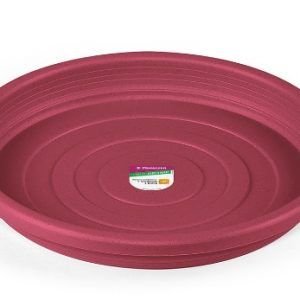 PRATO FLOREIRA 17CM PLASTICO ROSA   PRIMAFER  ATLAS
