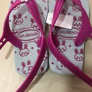 SANDALIA CIA BEACH  BABY COELINHA  23/24   ROSA/BRANC   WK12