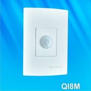 SENSOR PRESENCA MICRO. 180G 4 FUNCOES QU QI8M