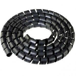 ORGANIZADOR ESPIRAL PRETO 8 - 10 MM (3/8) 10 M SIBRA SI.8583