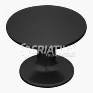 PUXADOR ZAMAC UNIFURO ZM5000 ROSCA M4 PRETO FOSCO AKROSUL