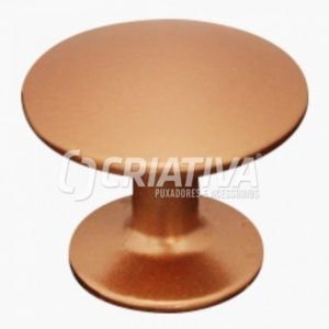 PUXADOR ZAMAC UNIFURO ZM5000 ROSCA M4 COBRE AKROSUL