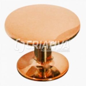 PUXADOR ZAMAC UNIFURO ZM5000 ROSCA M4 ROSE AKROSUL