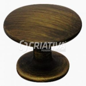 PUXADOR ZAMAC UNIFURO ZM5000 ROSCA M4 ANTIQUE FOSCO AKROSUL