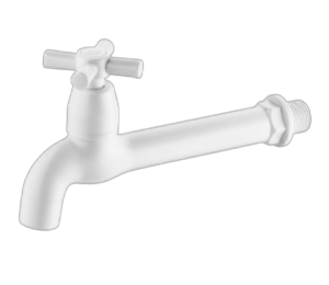 TORNEIRA TANQUE 15 CM BAHAMAS BRANCA C/ AREJADOR HERC H.3919