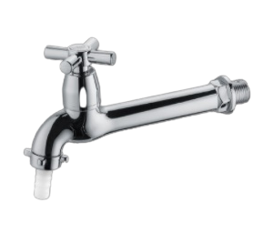 TORNEIRA TANQUE 15 CM BAHAMAS CROMADA C/ BICO HERC H.3918