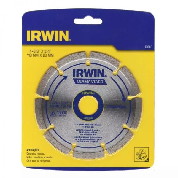 DISCO DIAMAN. SEGMENTADO PREMIUM IRWIN 013892