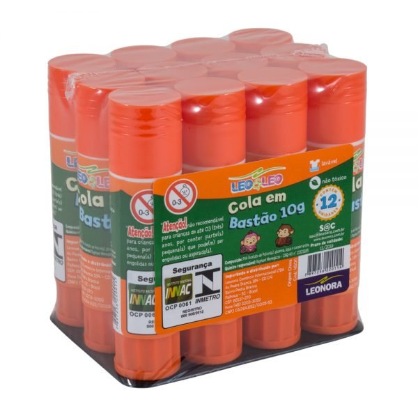 COLA BASTAO 10 GRAMAS EMB. C/12  LEOELEO 4506