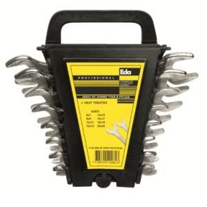 JOGO CHAVE FIXA  6 A 22MM BAND PLAST.EDA 8TM