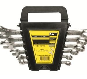 JOGO CHAVE COMB C/11 PCS (6 A 19MM) BAND. PLAST.EDA 8TN ##