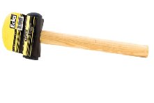 MARTELO BORRACHA  PRETO  40MM  EDA   8VH