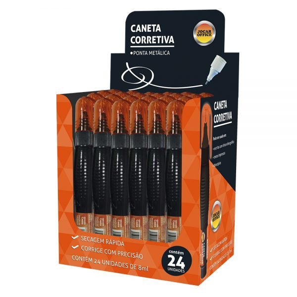 CORRETIVO CANETA 8ML PONTA MET.JOCAR LEOELEO 91212