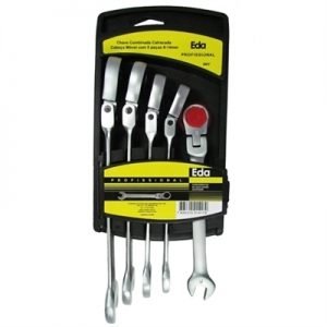 CHAVE COMBINADA CATRACA MOVEL (JOGO C/5  ) EDA   9NY
