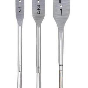 BROCA CHATA ( JOGO C/3 PCS) 1/2 A 1 POL. BRASFORT 7028