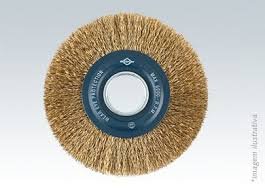 ESCOVA ACO CIRC (H) D 6  X A 5/8 BRASFORT B.7246