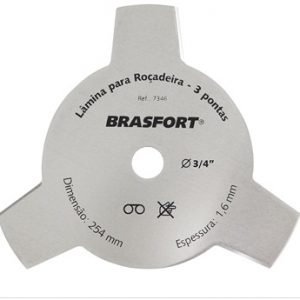 LAMINA P/ ROCADEIRA 3 PONTAS F.1  BRASF B.7347##
