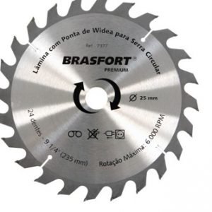 SERRA CIR WIDEA 350 X 24D X 30MM BRASF B.7393##