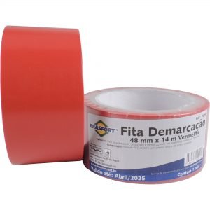 FITA DEMARCACAO SOLO 48MM X 14M VERME BR B.7639