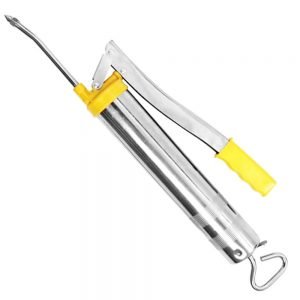 BOMBA DE GRAXA MANUAL CROMADA 500GR BRASFORT B.8244