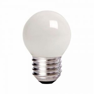 LAMPADA BOLINHA 15 W 127V LEITOSA BRASFO B.8483
