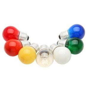 LAMPADA BOLINHA 15 W 127V SORTIDA BRASFO B.8486