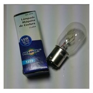LAMPADA MAQ COST 15W 127V (ENCAIXE) BRAS B.8711##
