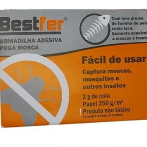ARMADILHA ADESIVA PEGA MOSCA C/ARO PEIXE BESTFER BFH1446