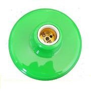 PLAFON  VERDE CITRIC. COM RECEPTACULO LOUCA COMPOLUX