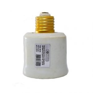ADAPTADOR PORCELANA ( E-27 PARA E-40)  FOXLUX  FX4004