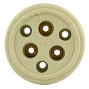 TOMADA POLARIZADA  PORCELANA TRIPOLAR  20A FOXLUX 40.19