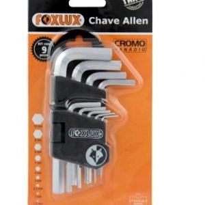 CHAVE ALLEN C/ 9 PCS FOXLUX FX4726
