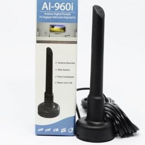 ANTENA DIGITAL INTERNA AI-960 C/ CB 5,0 MT   INDUSAT IN61806
