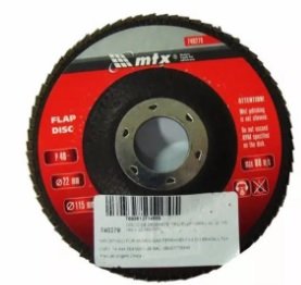 DISCO DE LIXA FLAP 4,5 G.120 MTX/BESTFER 1315  M740329##