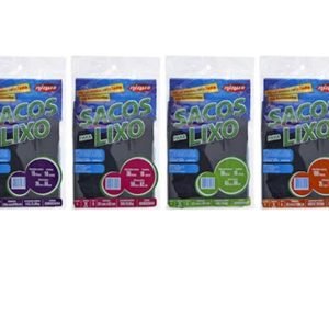 SACO LIXO PRETO PREMIUM 30LT ENV C/10 NINUS  N.01610