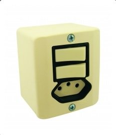 INTERR. 2 TEC PARAL C/TOMADA BG S/X RADI R02111