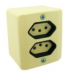 TOMADA DUPLA SEPARAD 20A  BEGE S/X RADIA R802215