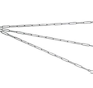 CORRENTE P/XAXIM C/GANCHO  75CM  C/12   SAO RAPHAEL  SR27075