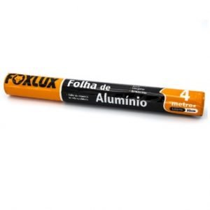 FOLHA DE ALUMINIO  30CM X 4 MT   FOXLUX     UD1101