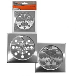 GRELHA RALO INOX QUADRADO C/FECHAMENTO 100MM   BESTFER 1152