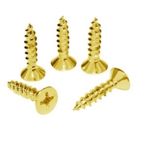 PARAFUSO AAT 3.5 X 16 DOURADO BRILHO C/100 AKROSUL