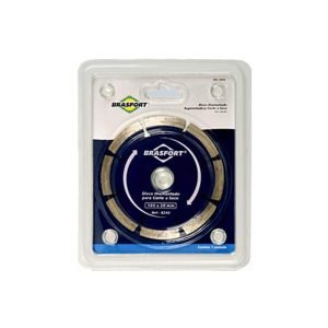 DISCO DIAMANTADO SEGMENTADO  105 X 20MM  BRASFORT  B.8243